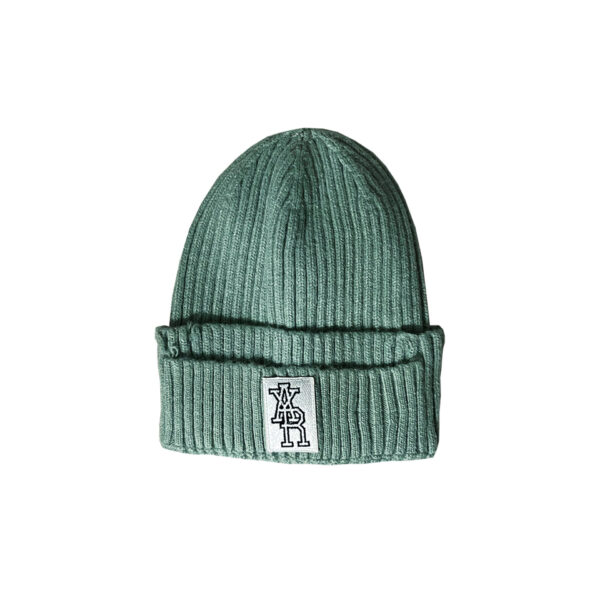 Green beanie